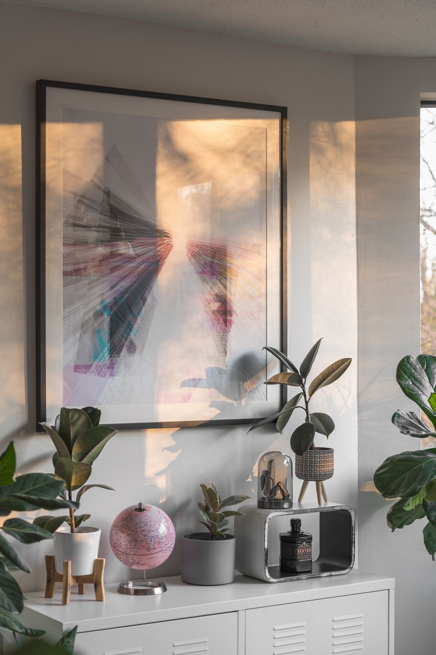 Wunderschönes Licht & Abstrakt – Anime-Stil Hintergrundbild