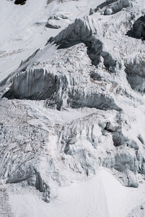 Photo of a Mountain with Snow 