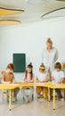 Children Doing Their Schoolwork