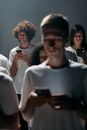 Photo of Man Using Smartphone