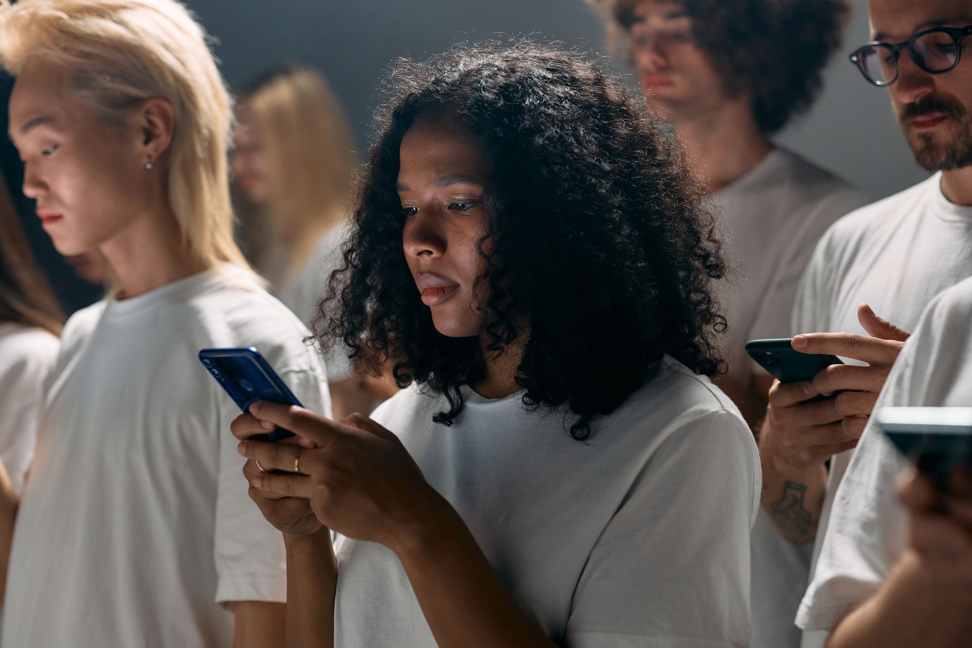 Photo of Woman Using Smartphone