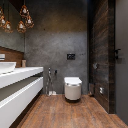Recessed bathroom ceiling lights