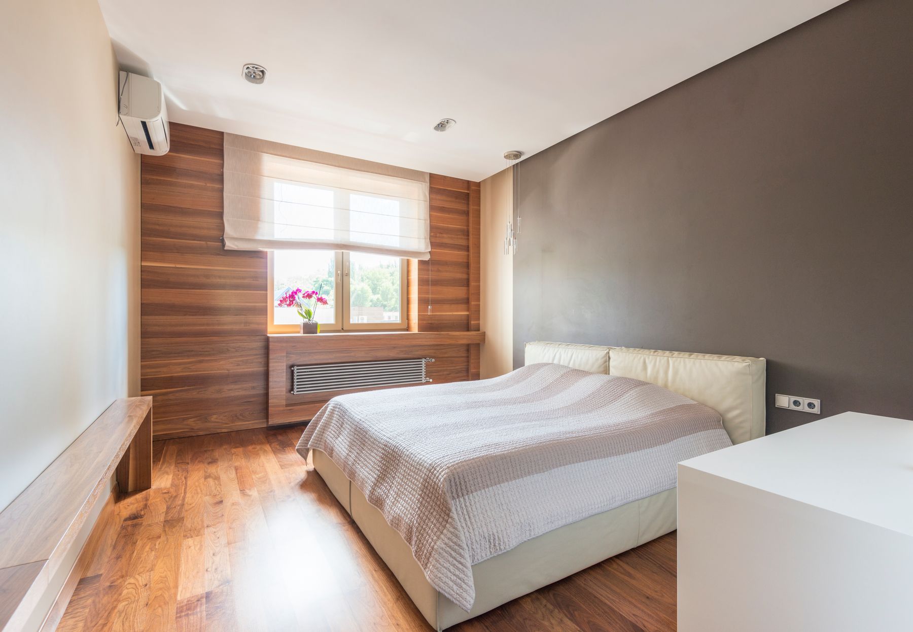 Clean and comfortable sober living bedroom