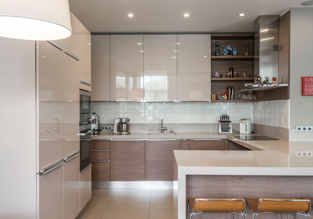 Completed kitchen remodel near 2217 Park Vista Dr, Anaheim Hills, Orange County