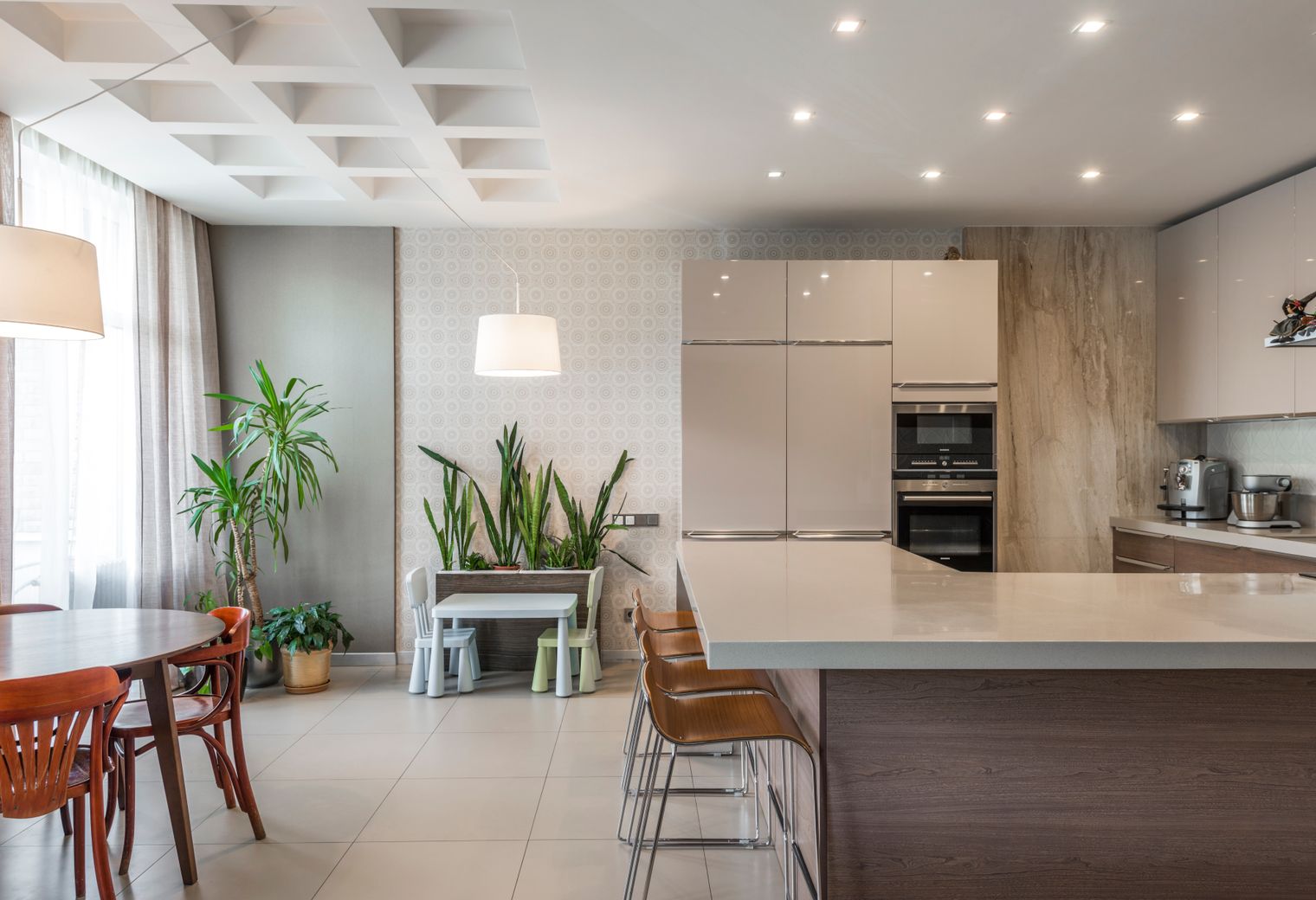 Painters and Decorators in Chadwell Heath — dust sheets down and the room fully protected
