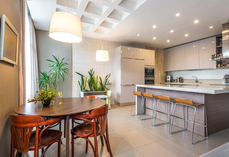 Domestic Kitchen Interior 