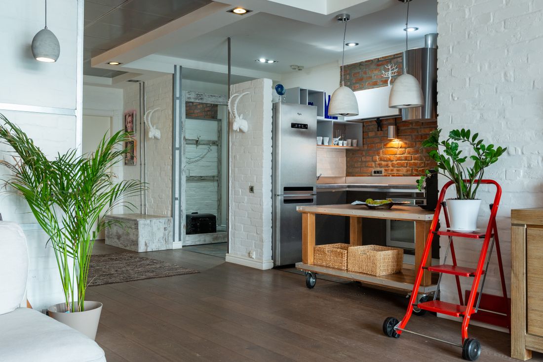 Representative contemporary kitchen