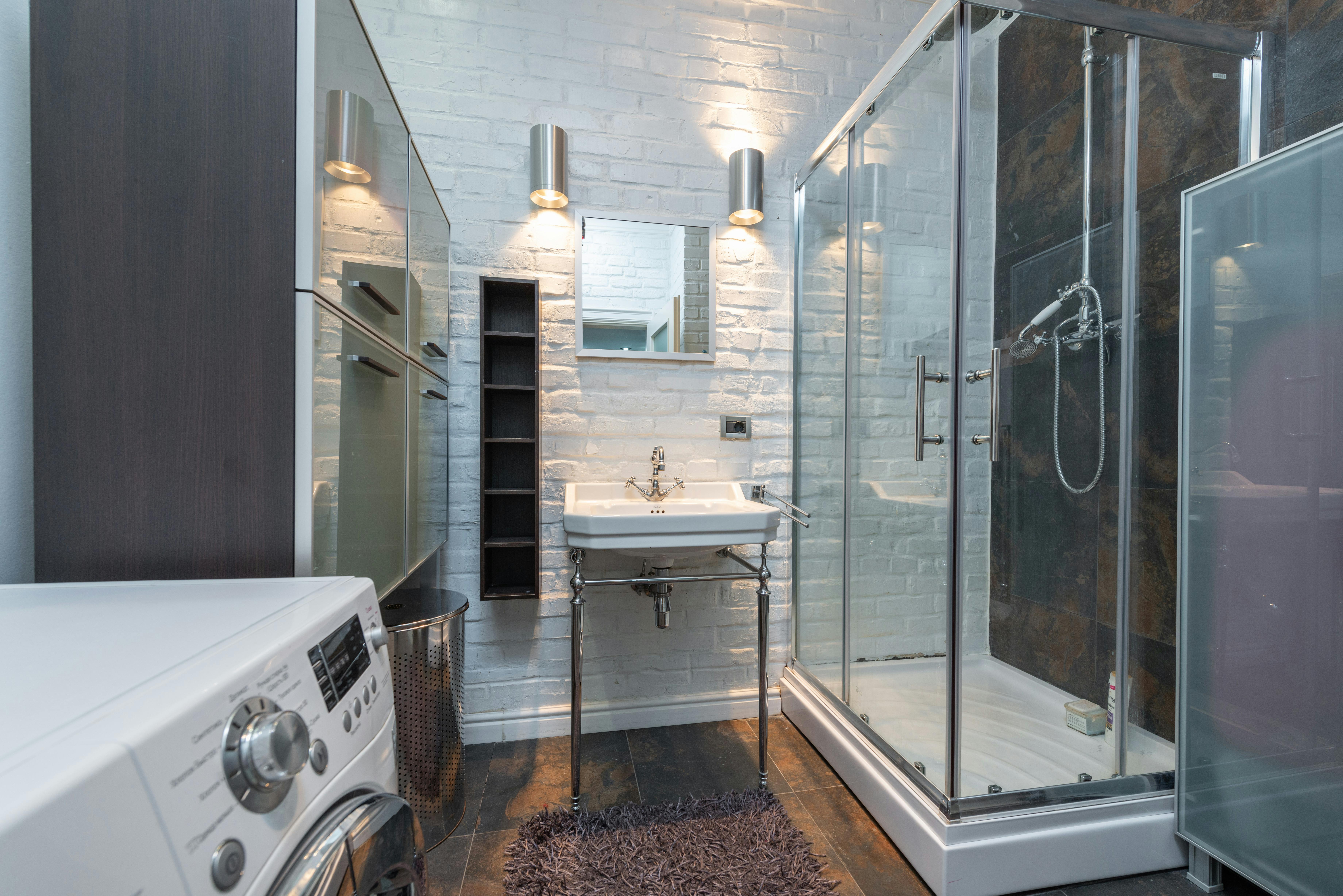 stylish shower screens for beach houses sunshine coast