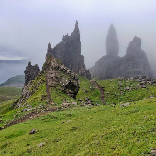 Beautiful View of The Old Man of Storr 