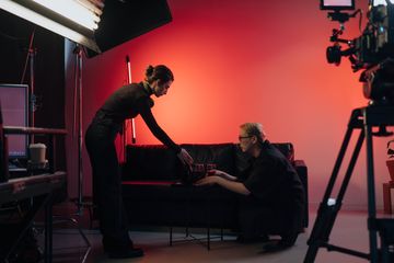 Content-Produktion im Beauty-Studio