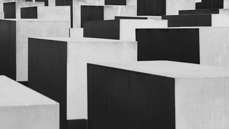 Abstract Concrete Cubes