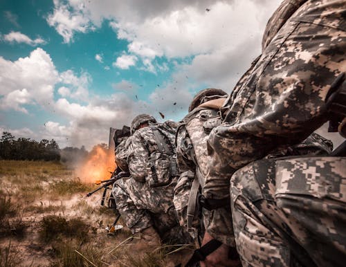 Foto stok gratis laskar, ledakan, militer