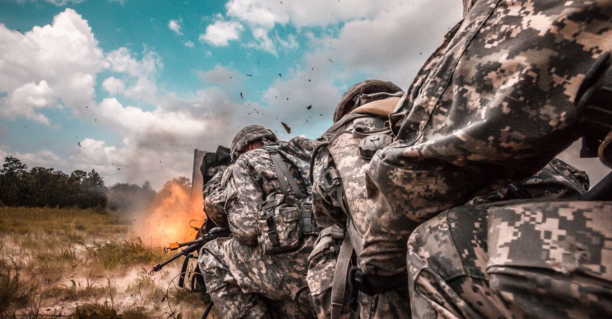 Estonian defense forces training