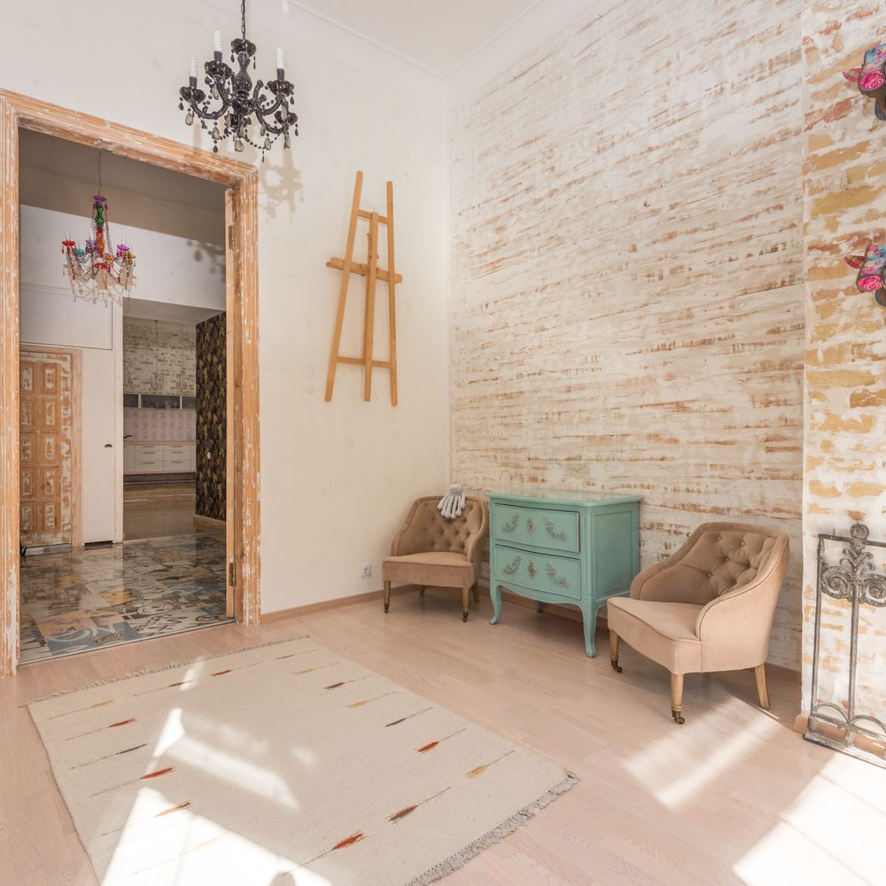 Painters and Decorators in East Dulwich — walls rolled to an even, flat finish