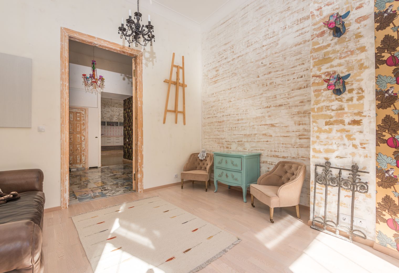 Wallpapering in Plaistow — walls rolled to an even, flat finish