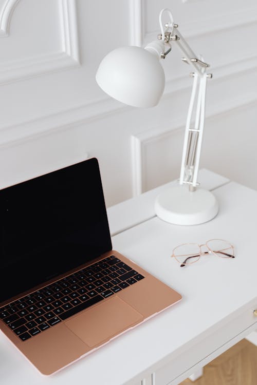 Laptop on a Desk