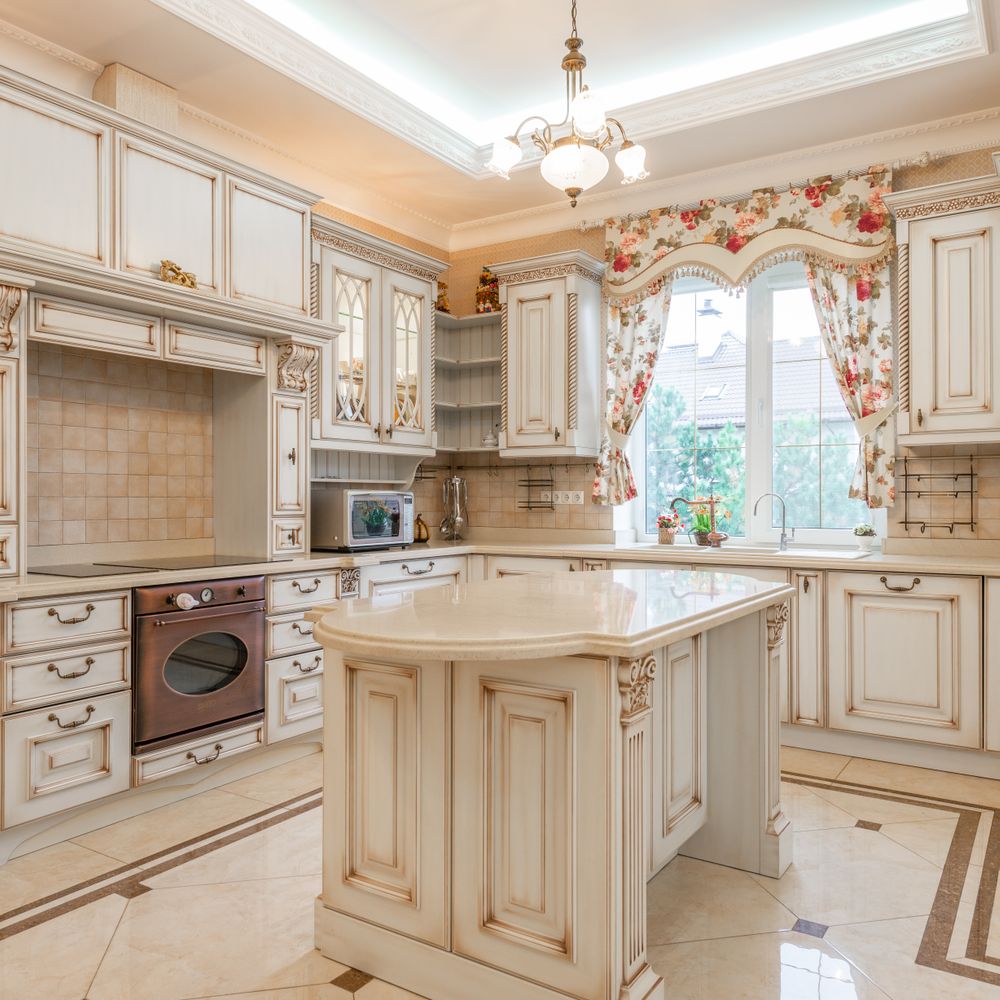Kitchen Spraying in Merton Park — walls rolled to an even, flat finish