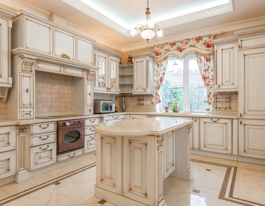 Shaker Style Cabinets in an Orange County kitchen