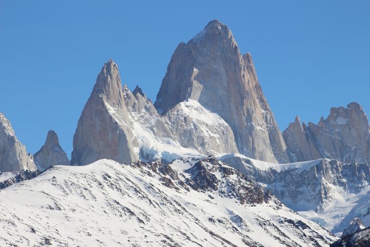 Mount Fitz Roy In Patagonia 