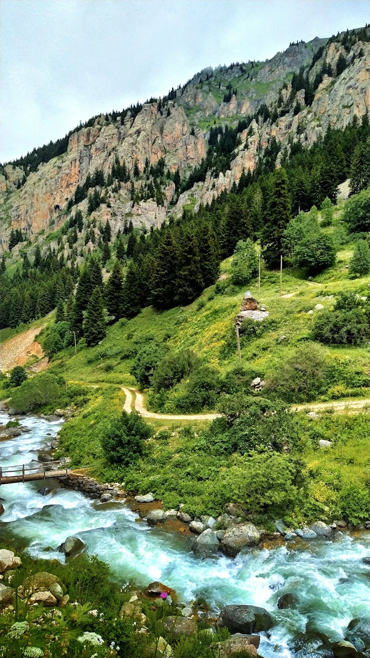 River Below The Mountains