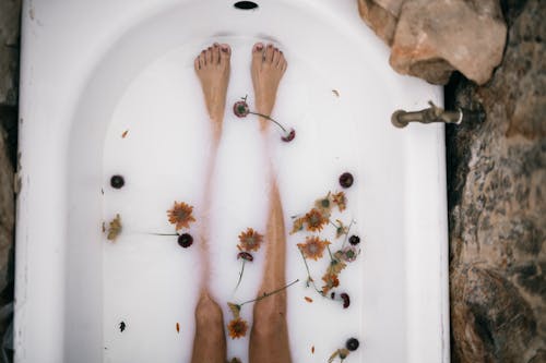 Gratuit Imagine de stoc gratuită din baie, cadă de baie, cu picioarele goale Fotografie de stoc