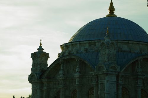 Free Close-up of a grand ancient dome with intricate designs, capturing religious architecture essence. Stock Photo