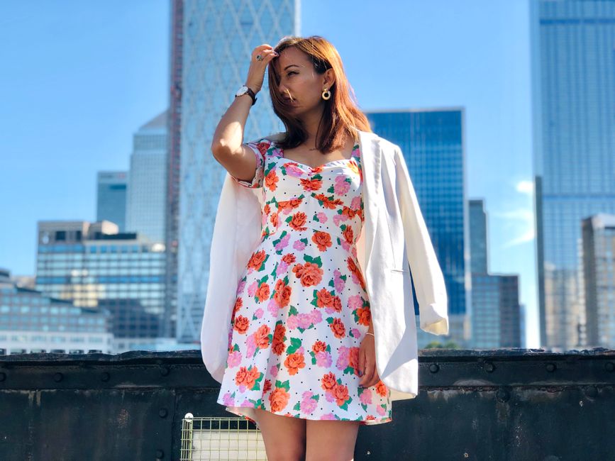 Ted Baker Floral Print Dress
