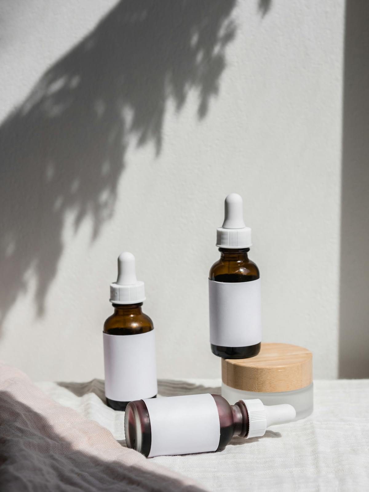 Person wearing headphones recording vocals in a studio