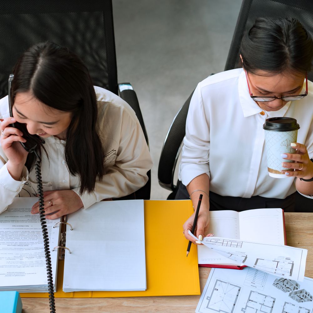 Ealing — office relocation team moving desks and equipment
