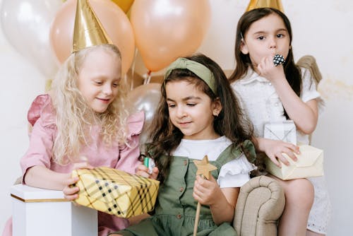 Photo of Children Celebrating a Birthday