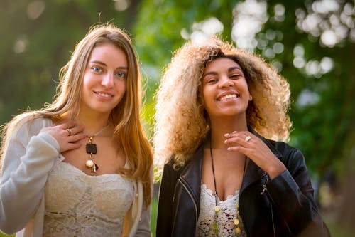 Smiling Blond Women