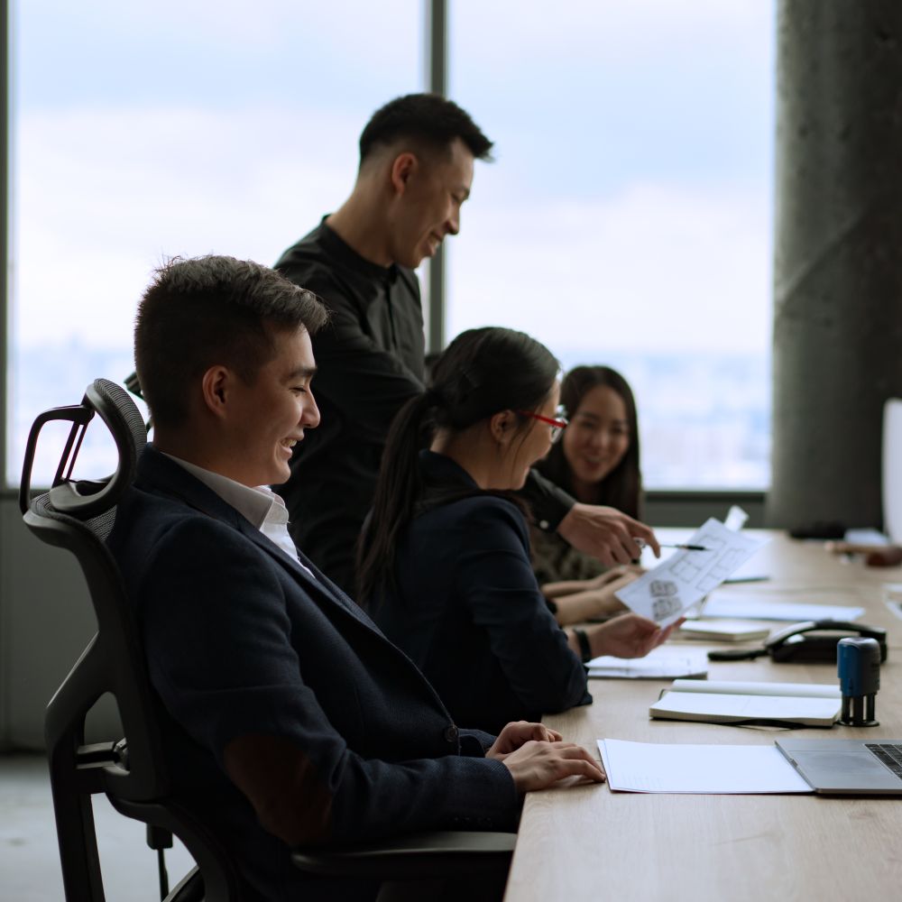 Pathhead — office relocation team moving desks and equipment
