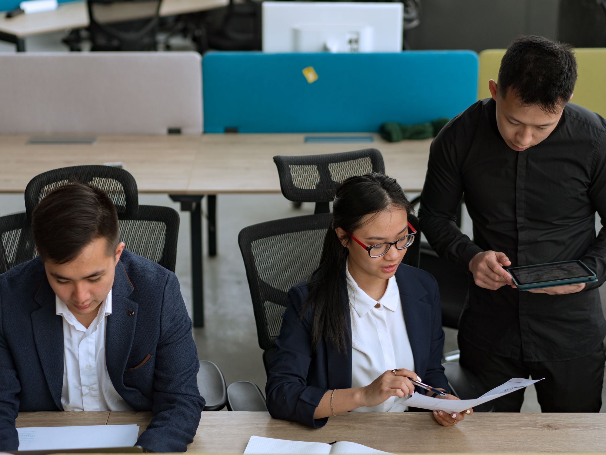 Office Removals in East Village, East London — office relocation team moving desks and equipment