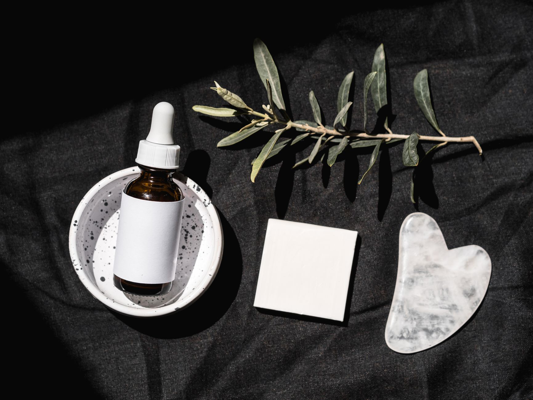 skincare exfoliant bottle dropper