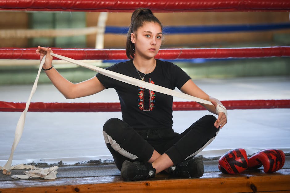 determined fitness mindset woman