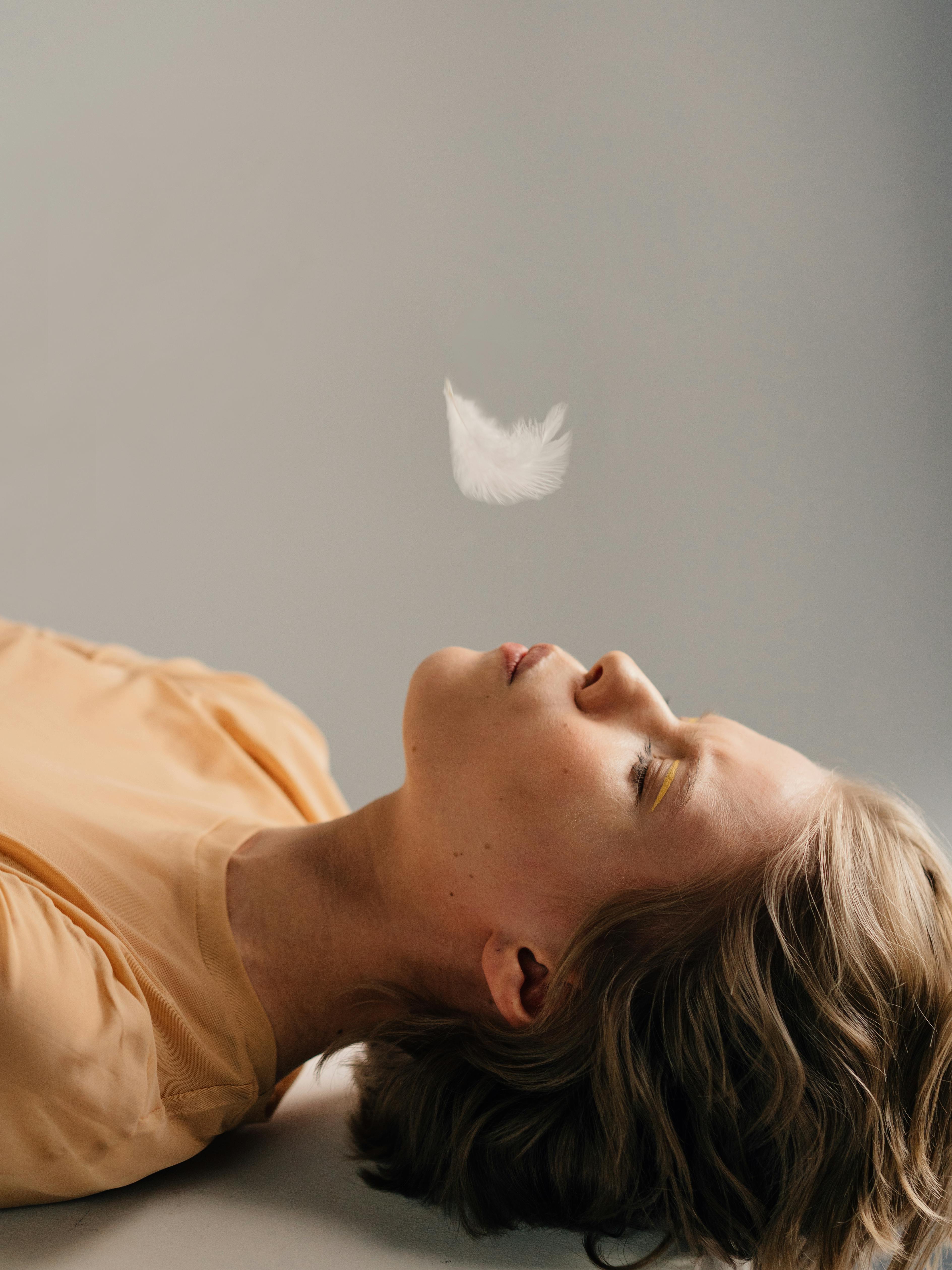 Couple exploring tantric or advanced intimacy practices