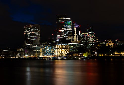 倫敦, 倫敦在晚上, 倫敦天際線 的 免費圖庫相片
