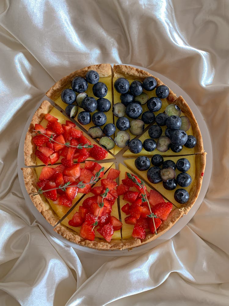 A Delicious Sliced Fruit Pie