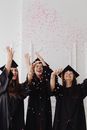 Young Girls Celebrating Their Graduation