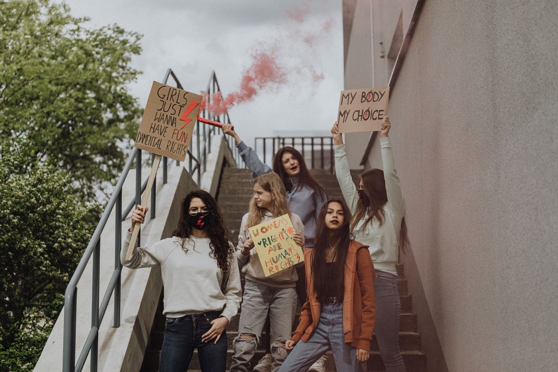 Women Protesting Together · Free Stock Photo
