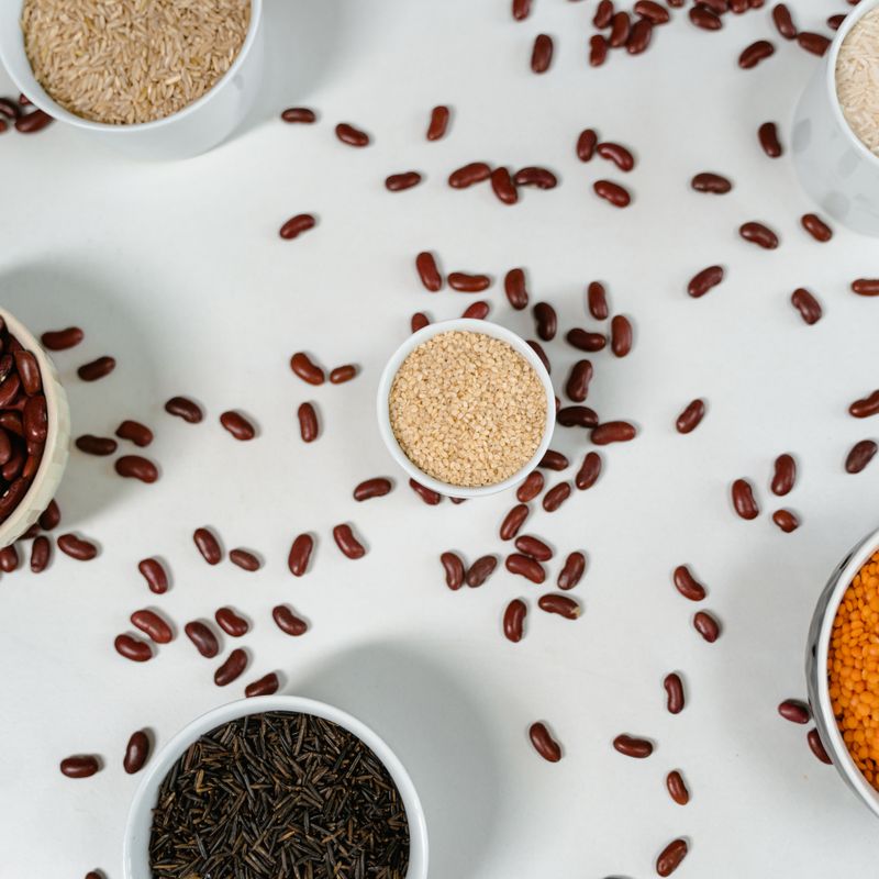 One-Pot Green Lentil and Crispy Mustard Seed Brown Rice