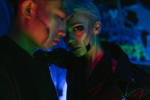 คลังภาพถ่ายฟรี ของ cyberpunk, คนเอเชีย, คอนเซป