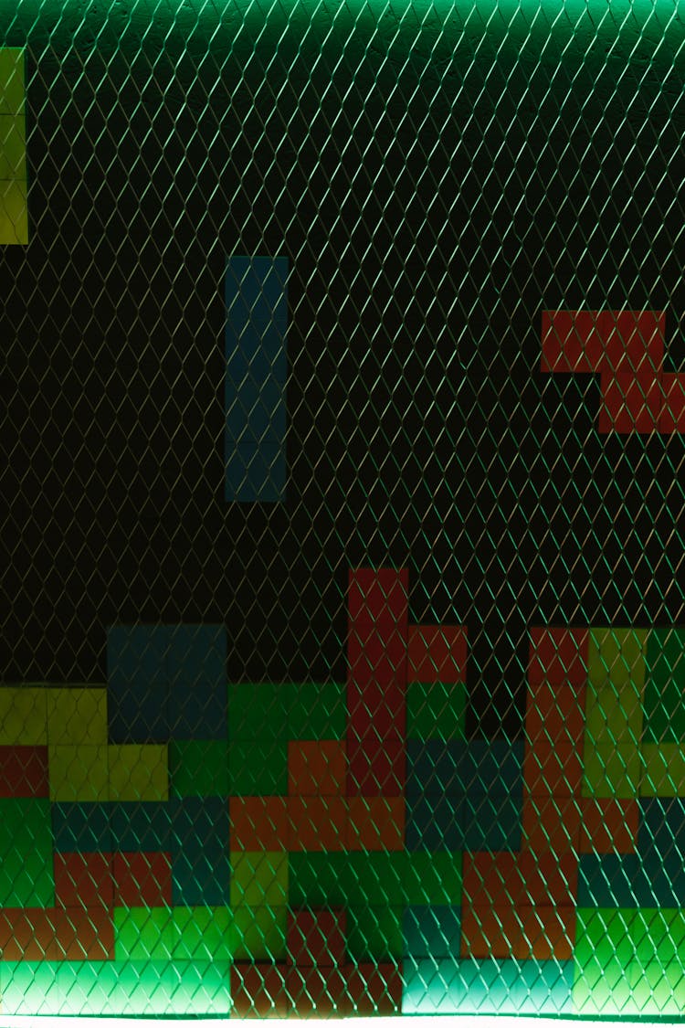 Tetris Design Wall