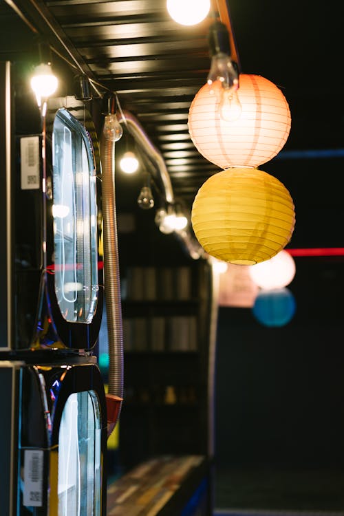 Paper Lanterns Hanging