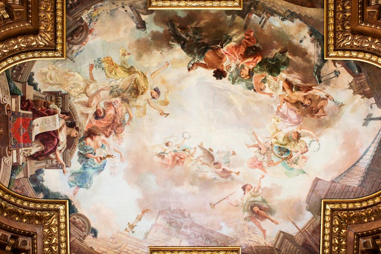  Fresco Painting On A Ceiling