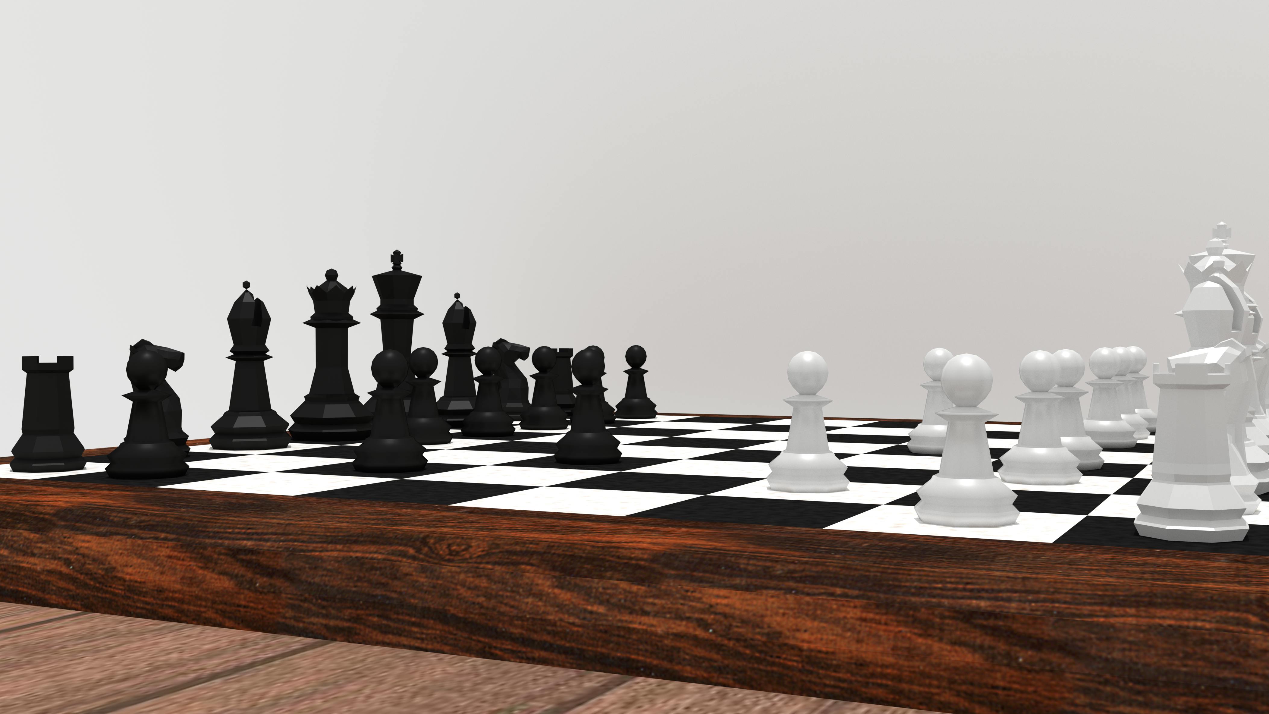 Free stock photo of 3d, chess, chess board