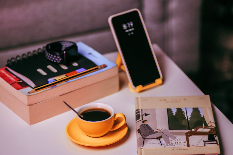 morning work setup cozy home lifestyle photo 1