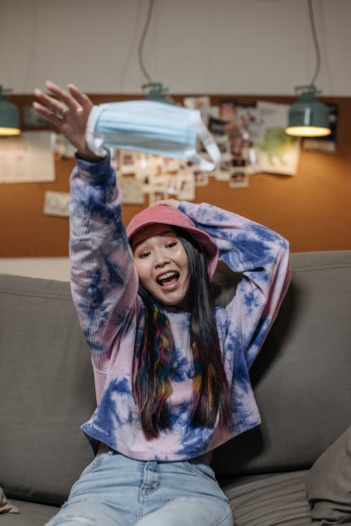 Gratis lagerfoto af asiatisk kvinde, hat, kaste