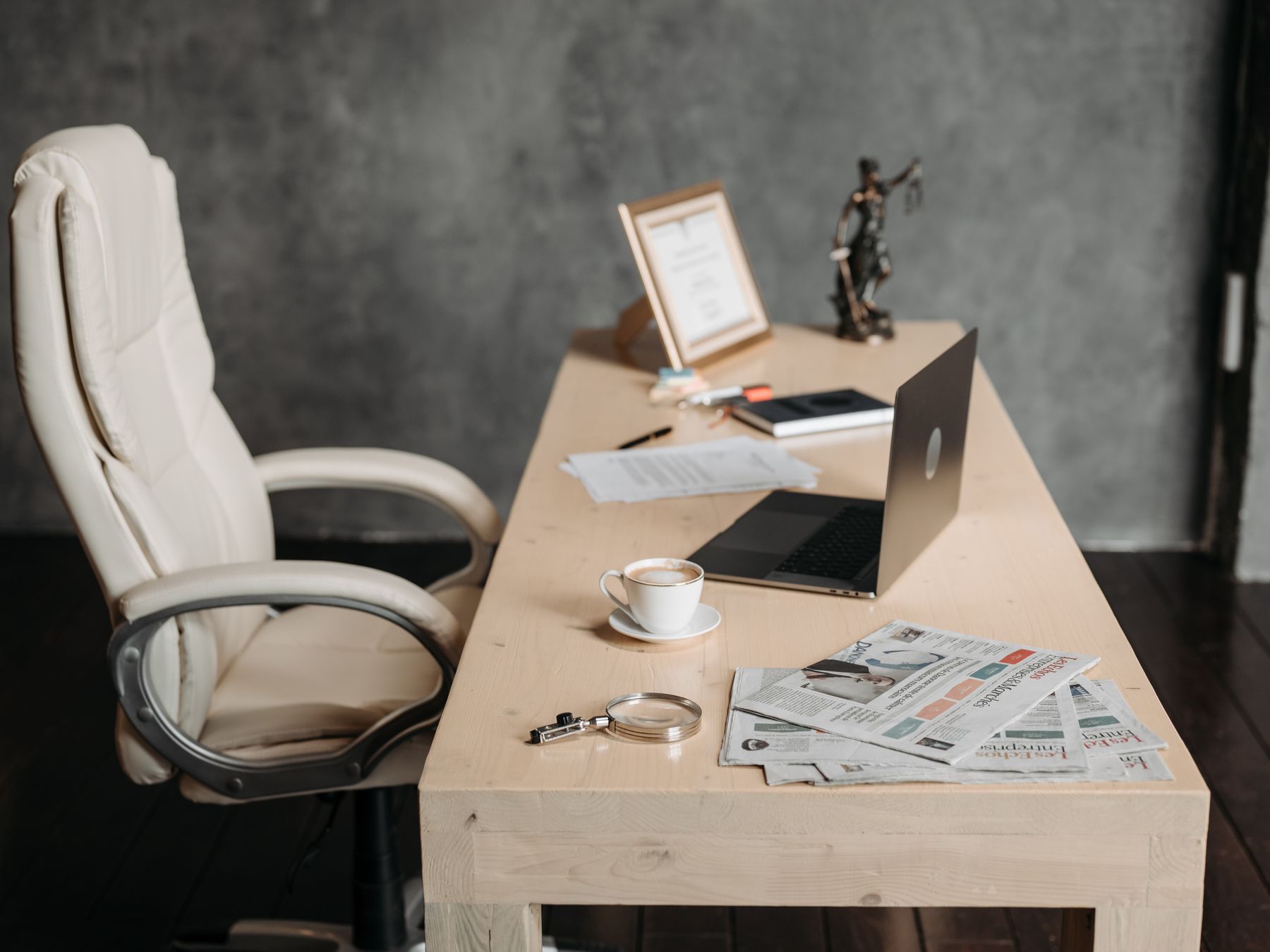 Christian Malford — office relocation team moving desks and equipment