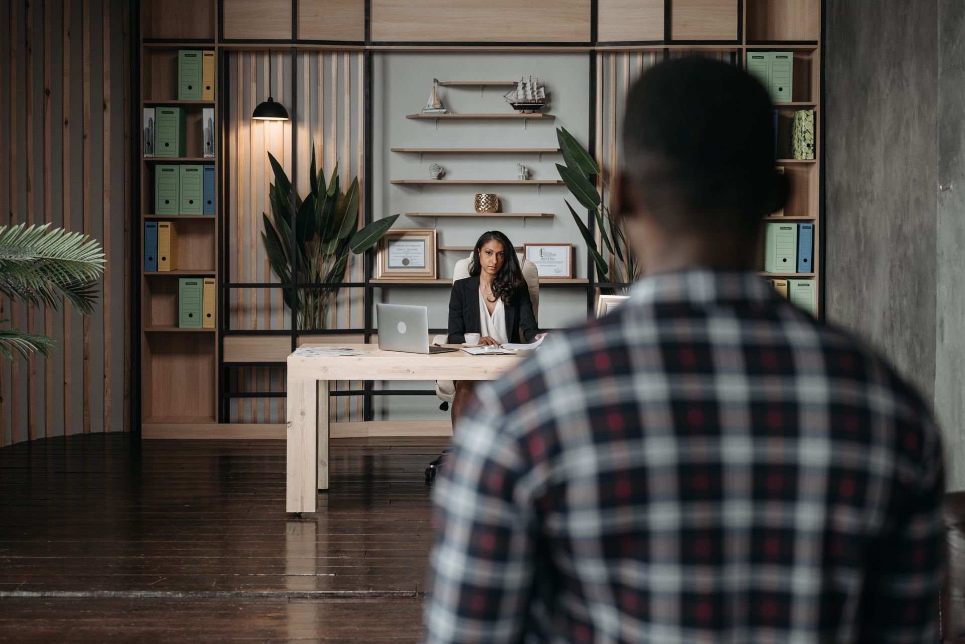 Lawyer on a Office